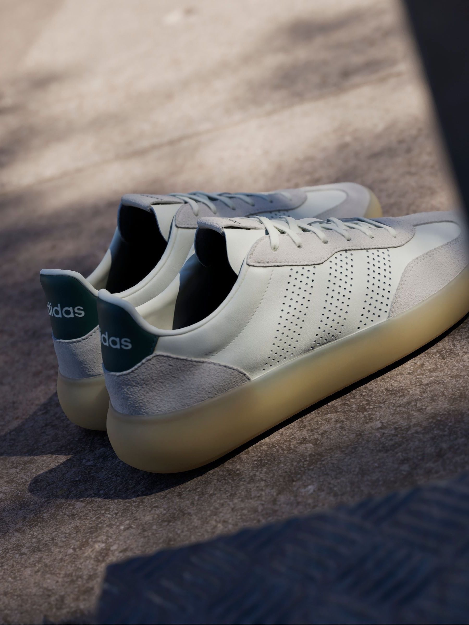 Buy adidas White Off Barreda Decode Trainers from Next USA