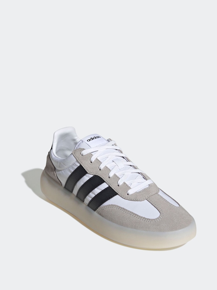 adidas White Barreda Decode Trainers - Image 10 of 17