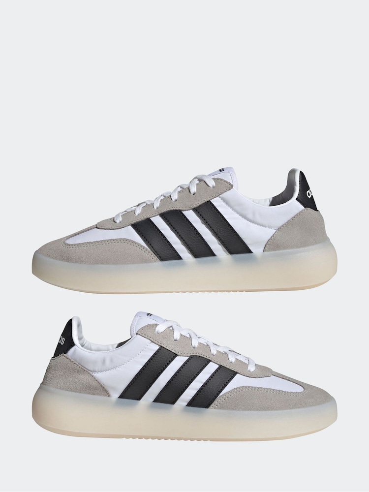 adidas White Barreda Decode Trainers - Image 13 of 17