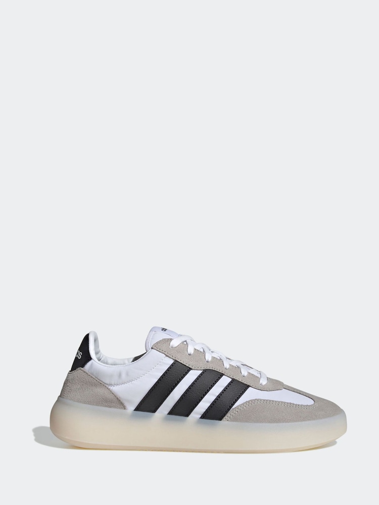 adidas White Barreda Decode Trainers - Image 8 of 17