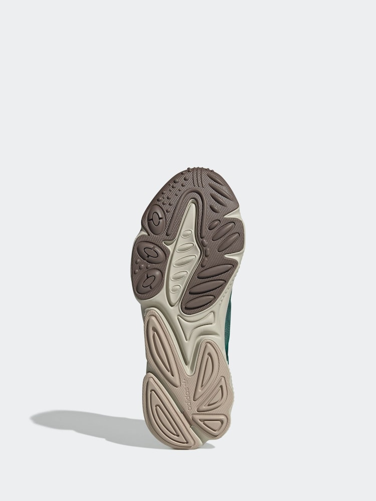 adidas originals Green Ozweego Shoes - Image 7 of 9
