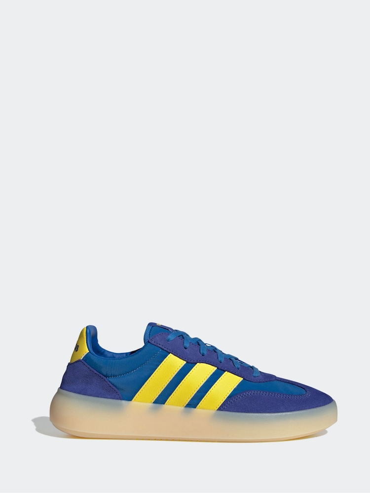 adidas Blue/Yellow Barreda Decode Trainers - Image 8 of 16