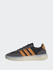 adidas Black/Orange Barreda Decode Trainers - Image 2 of 10