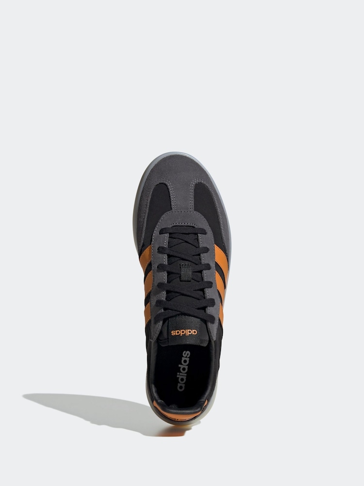 adidas Black/Orange Barreda Decode Trainers - Image 7 of 10