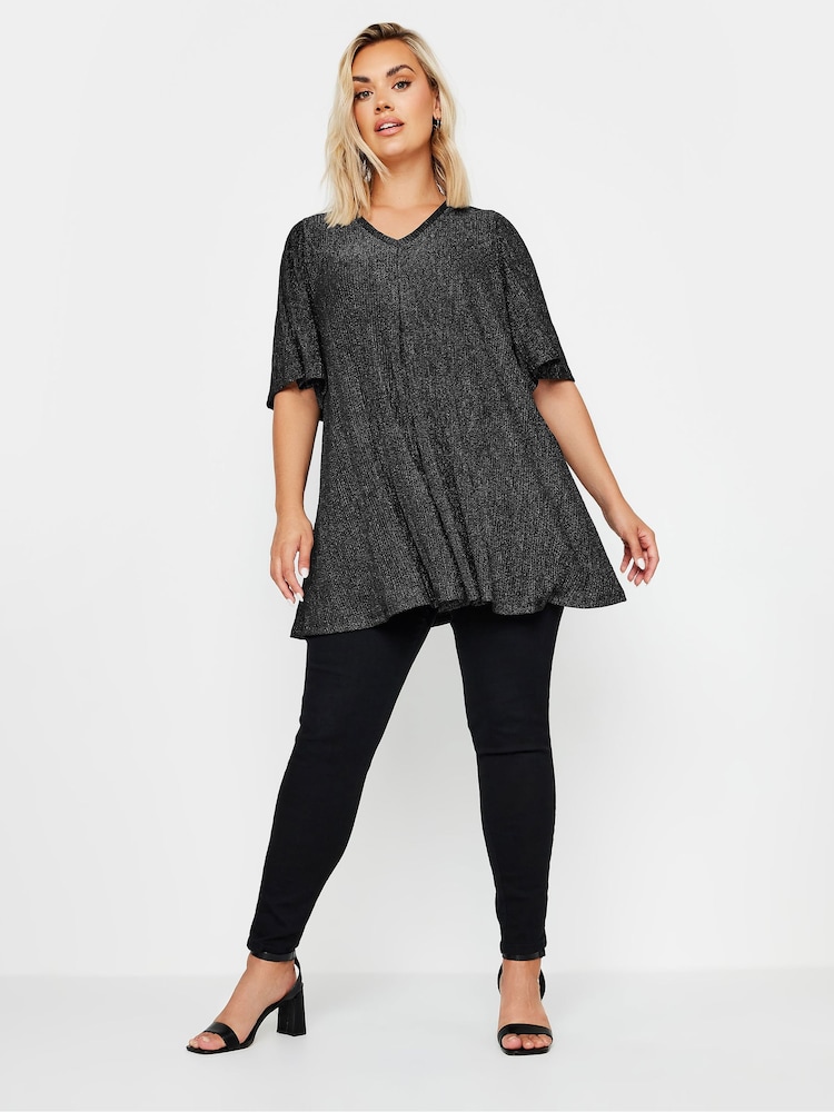 Yours Curve Foil Print Swing Top - Bild 2 von 5 Yours Curve Foil Print Swing Top - Bild 2 von 5