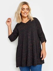 Yours Curve Black Swing Top - Image 1 of 5