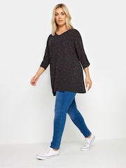 Yours Curve Black Swing Top - Image 2 of 5