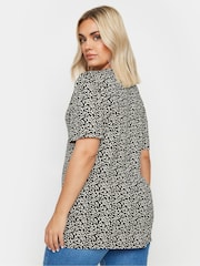 Yours Curve Swing-Top mit abstraktem Print - Bild 3 von 5