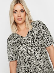 Yours Curve Swing-Top mit abstraktem Print - Bild 4 von 5