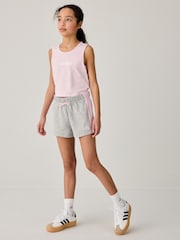 adidas Grey Essentials Shorts - Image 2 of 4