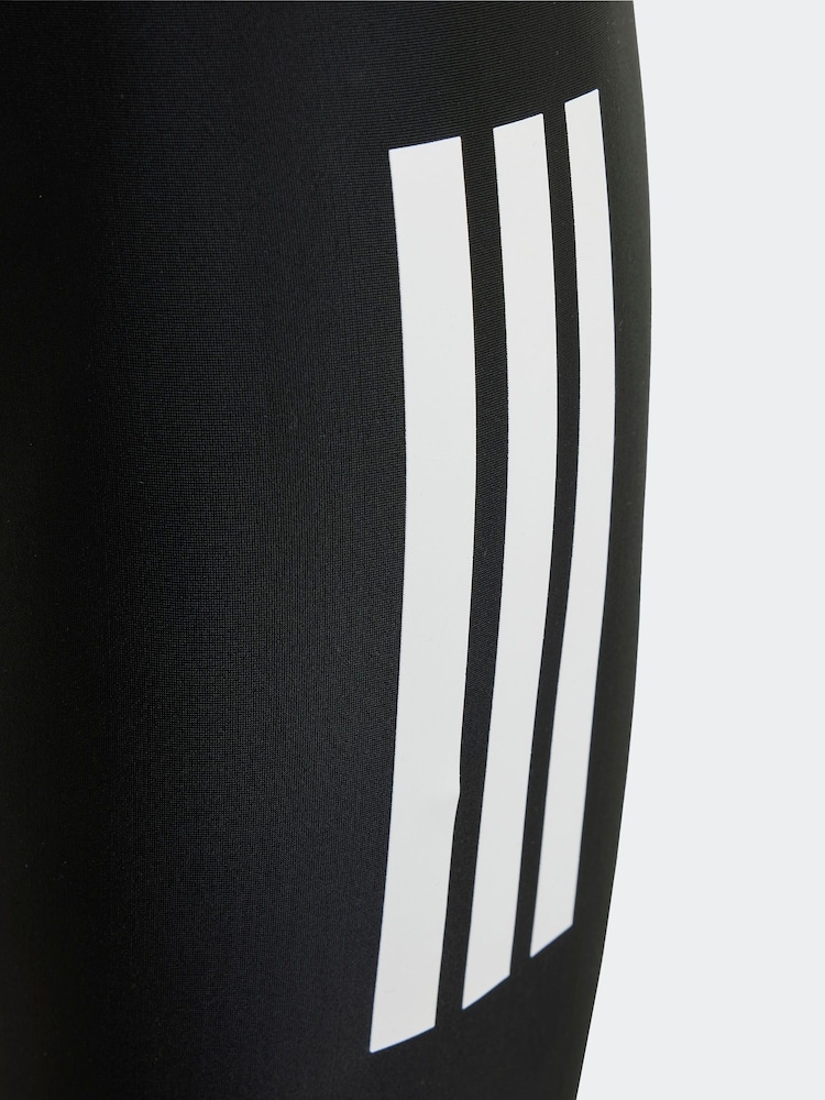 adidas Black 3-Stripes Kids Swim Jammers - Image 5 of 5 adidas Black 3-Stripes Kids Swim Jammers - Image 5 of 5