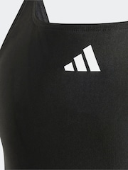 adidas Black 3 Stripe V Back Bikini Briefs - Image 2 of 8
