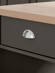 Birlea Dark Grey Highgate 2 Drawer Coffee Table - Image 2 of 5