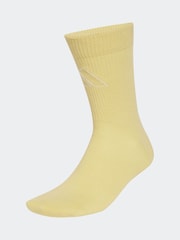 adidas White Logo Socks 3 Pack - Image 5 of 8