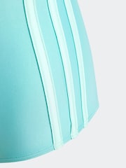 adidas Green Originals Adicolor 3 Stripe Swimsuit - Image 4 of 5