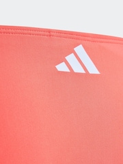 adidas Red 3 Stripe V Back Bikini Briefs - Image 5 of 5