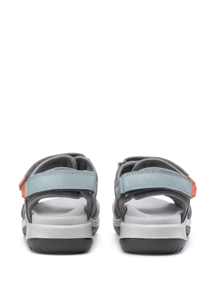 Verde - Sandalias Hotter Walk II Touch Fastening Regular Fit - Imagen 4 de 4