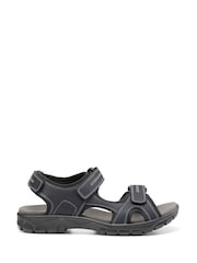 Hotter Blue Hotter Blue Lorenzo Touch-Fastening Regular Fit Sandals - Image 1 of 4