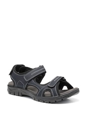 Hotter Blue Hotter Blue Lorenzo Touch-Fastening Regular Fit Sandals - Image 2 of 4