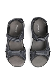 Hotter Blue Hotter Blue Lorenzo Touch-Fastening Regular Fit Sandals - Image 4 of 4