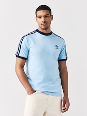 adidas Originals Adicolor Classics 3-Stripes 100% Cotton T-Shirt - Image 1 of 5