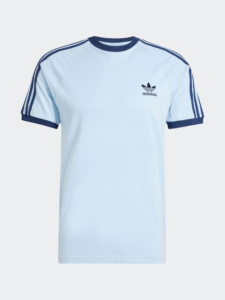 adidas Originals Adicolor Classics 3-Stripes 100% Cotton T-Shirt - Image 5 of 5