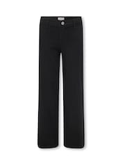 ONLY KIDS High Waisted Wide Leg Jeans With Stretch - Bild 1 von 3