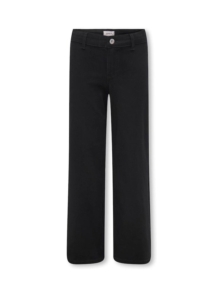 ONLY KIDS High Waisted Wide Leg Jeans With Stretch - Bild 1 von 3 ONLY KIDS High Waisted Wide Leg Jeans With Stretch - Bild 1 von 3