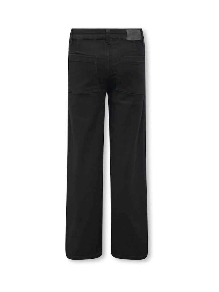 ONLY KIDS High Waisted Wide Leg Jeans With Stretch - Bild 2 von 3 ONLY KIDS High Waisted Wide Leg Jeans With Stretch - Bild 2 von 3