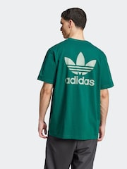 adidas Originals Adicolor Classics 100% Cotton Back+Front Trefoil Boxy T-Shirt - Imagen 2 de 6