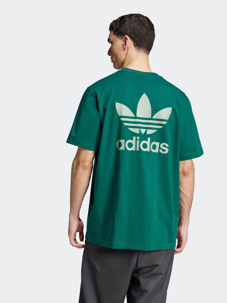 adidas Originals Adicolor Classics 100% Cotton Back+Front Trefoil Boxy T-Shirt - Imagen 2 de 6