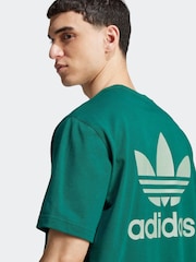 adidas Originals Adicolor Classics 100% Cotton Back+Front Trefoil Boxy T-Shirt - Imagen 5 de 6