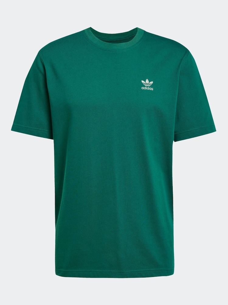 adidas Originals Adicolor Classics 100% Cotton Back+Front Trefoil Boxy T-Shirt - Imagen 6 de 6