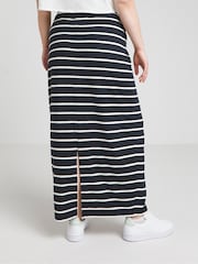 Simply Be Blue Supersoft Maxi Skirt - Image 2 of 4