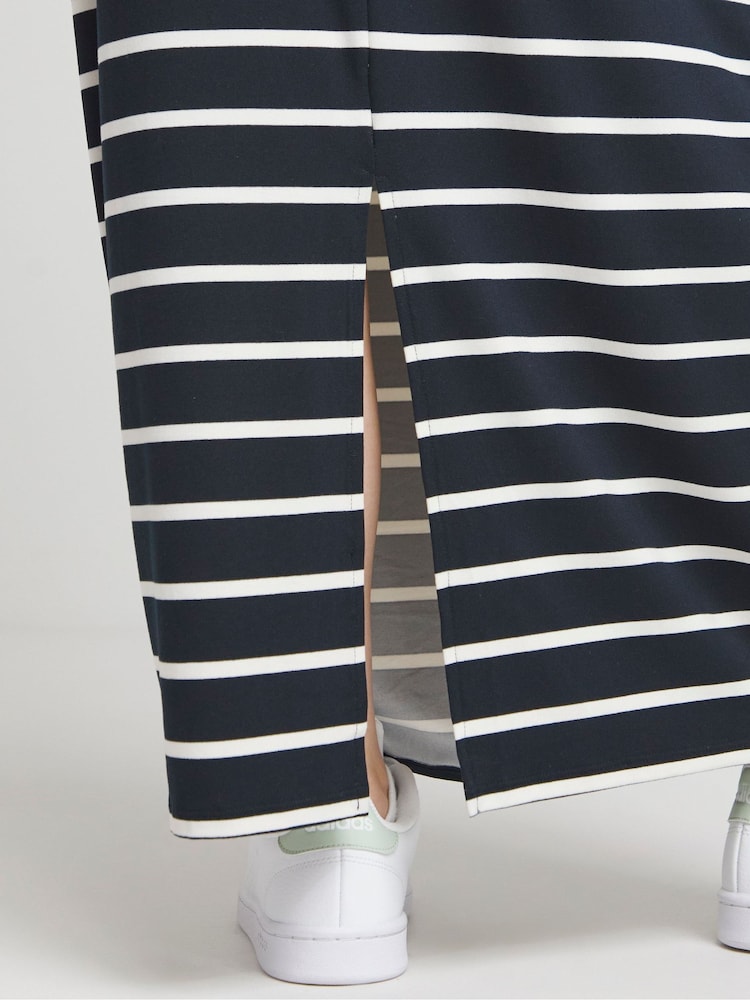Simply Be Blue Supersoft Maxi Skirt - Image 4 of 4