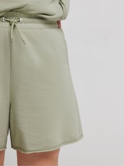 Simply Be Green Distressed 100% Cotton Shorts - Image 4 of 4
