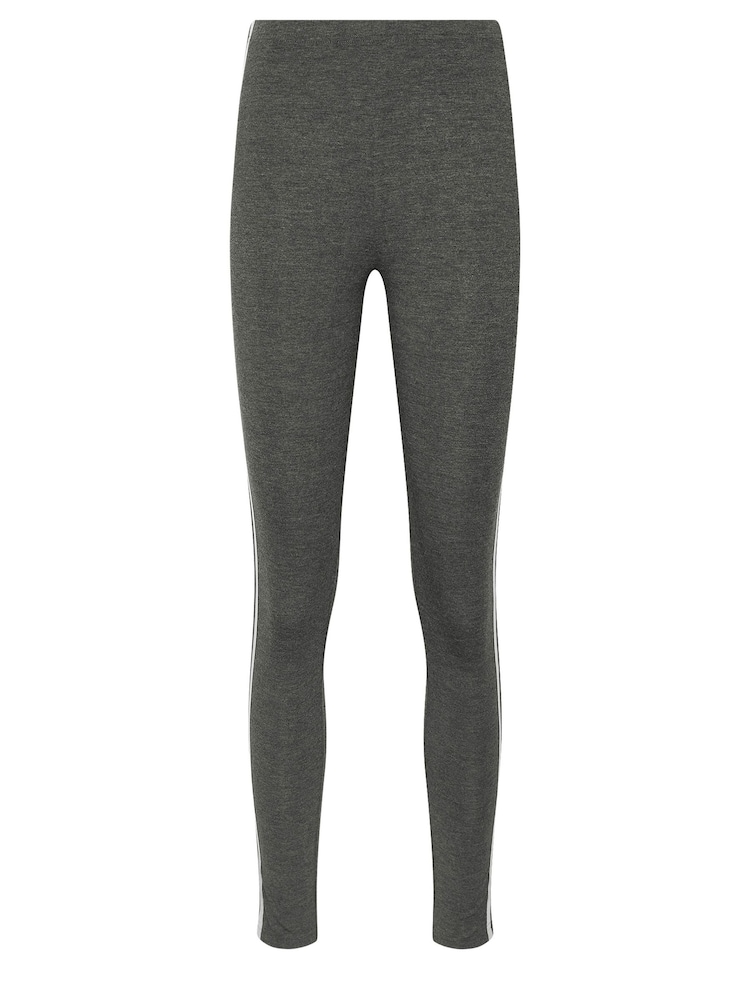 Gris - Leggings con rayas en los laterales de Long Tall Sally - Imagen 5 de 5