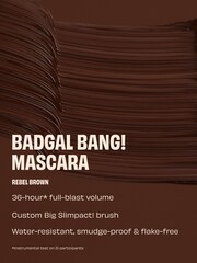Benefit BADgal Bang Mascara Rebel Brown Full Size Full Size - Image 3 of 5