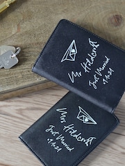 Solesmith Black Couples Just Married Personalised Passport Holder - Image 2 of 2