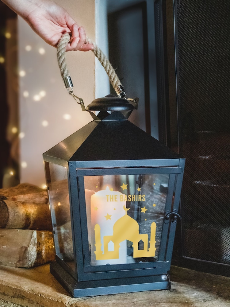Personalised Eid Large Lantern by Jonnys Sister - Image 2 of 4