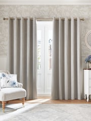 Laura Ashley Dove Grey Lloyd A4 Wallpaper Sample - Image 2 of 2