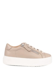 Песочный - Кожаные кроссовки на платформе Jones Bootmaker Amaliada - Image 2 of 6