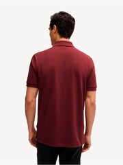 BOSS Red 100% Cotton Embroidered Logo Polo Shirt - Image 3 of 5
