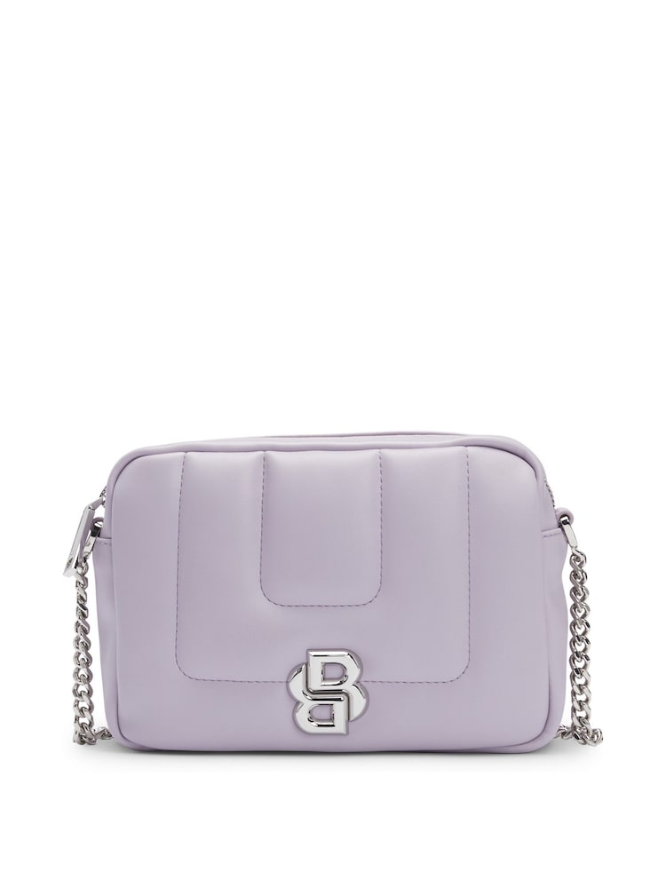 BOSS Purple Crossbody Bag With Double B Monogram - Image 2 of 3