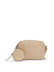 Natur - BOSS Detachable-Pouch Crossbody Bag In Faux Leather - Bild 3 von 4