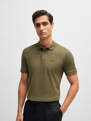BOSS Green Pallas Pima Cotton Polo Shirt - Image 1 of 5