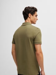 BOSS Green Pallas Pima Cotton Polo Shirt - Image 3 of 5