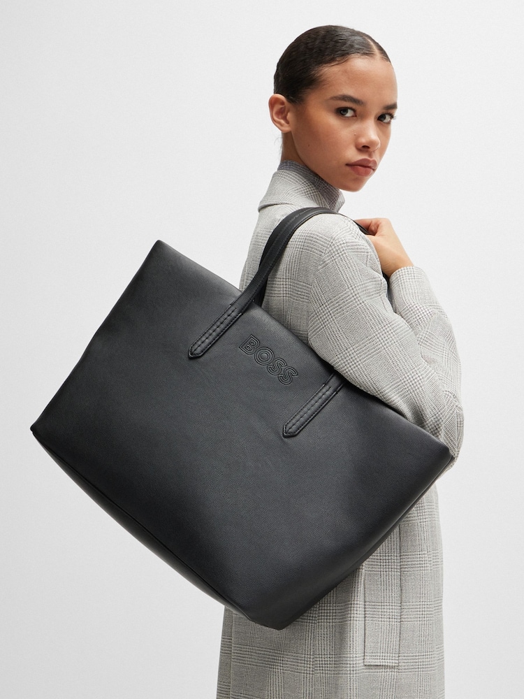BOSS Black Tote bag with detachable pouch - Image 1 of 5 BOSS Black Tote bag with detachable pouch - Image 1 of 5
