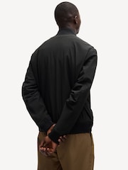 BOSS Black Water-Repellent Jacket With Zipped Sleeve Pocket - Image 2 of 7