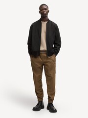 BOSS Black Water-Repellent Jacket With Zipped Sleeve Pocket - Image 3 of 7